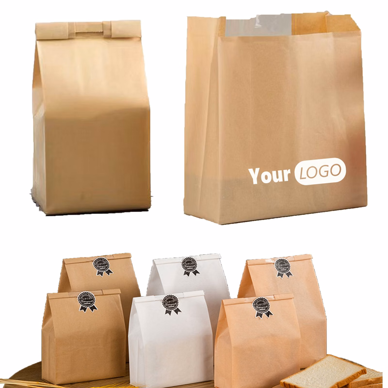 Eco-Friendly Windowed Sandwich Bags
