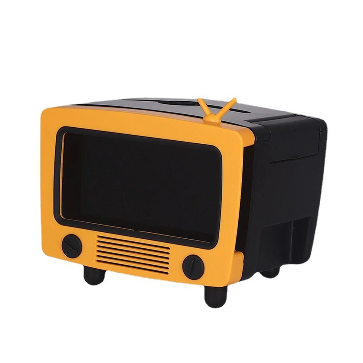 TV Shape Tissue Box Phone Stand 1