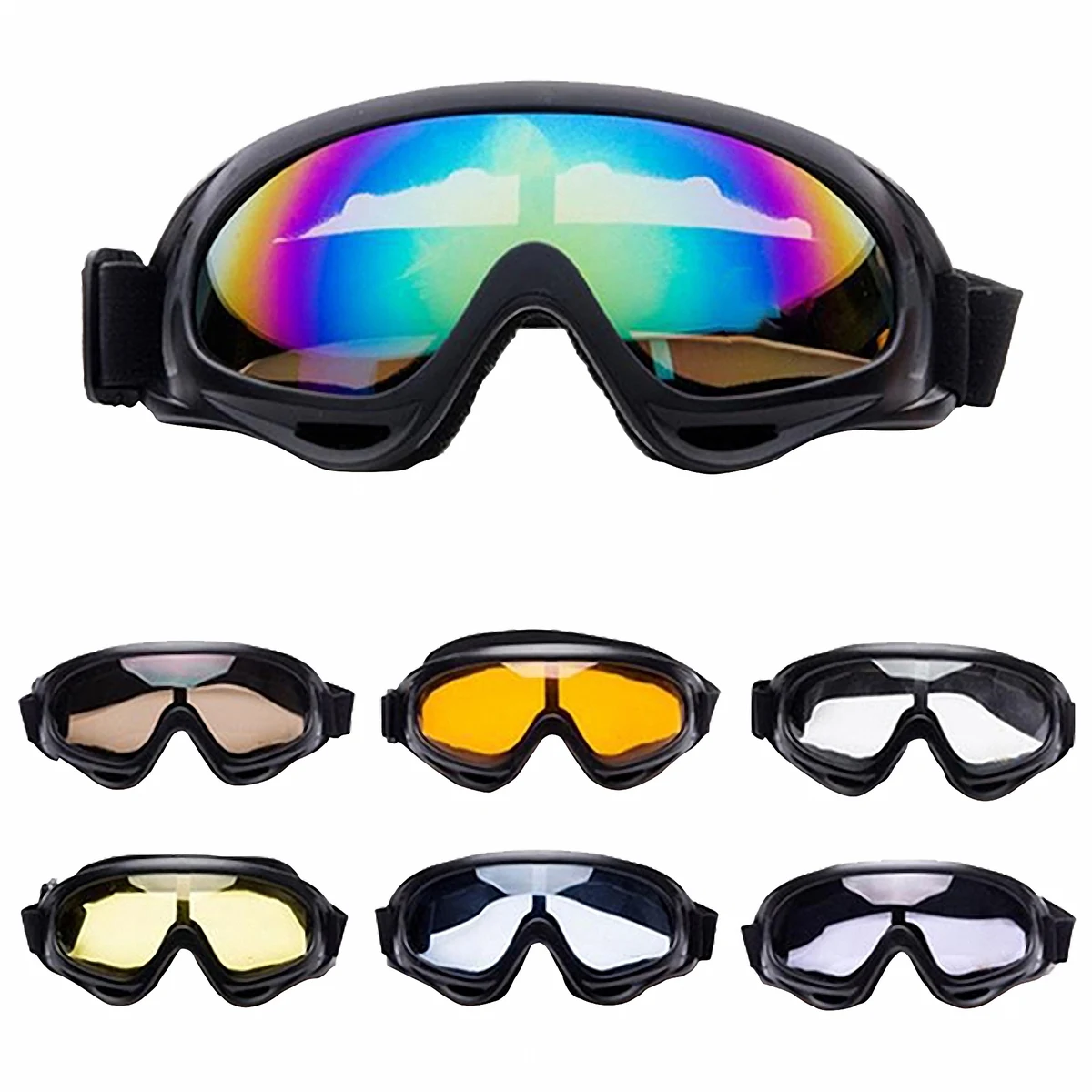 Anti-Fog Windproof Ski Goggles 1