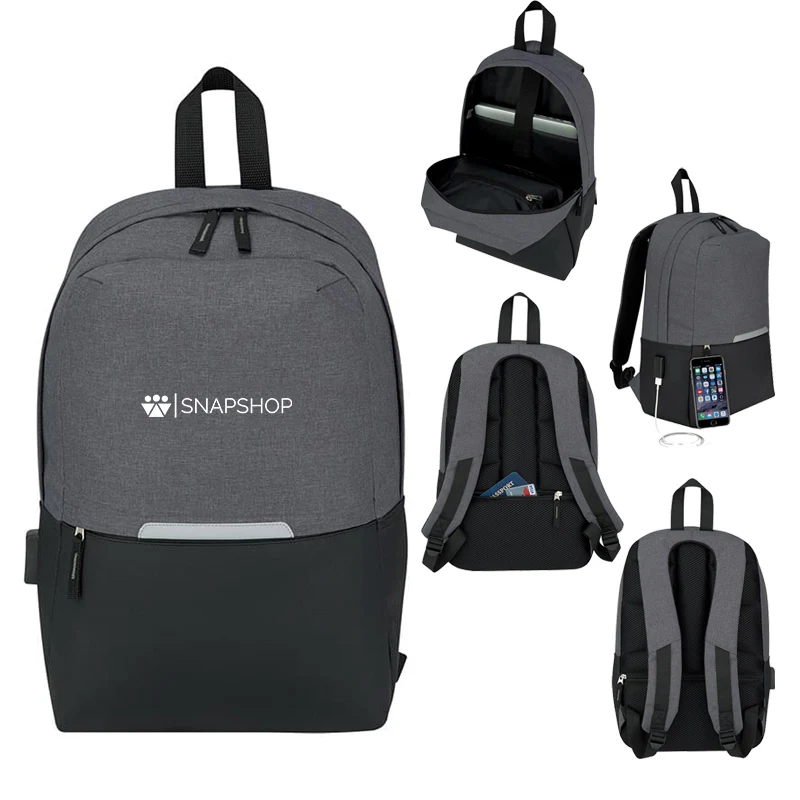 Computer Backpack With Charging Port 1