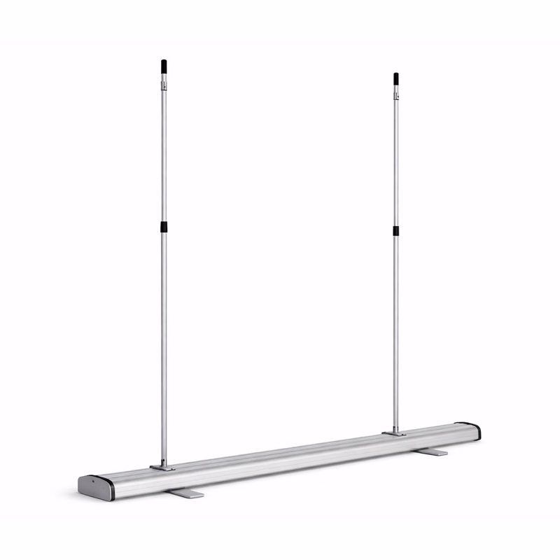 WIDE FORMAT ROLL UP BANNER. STAND ONLY