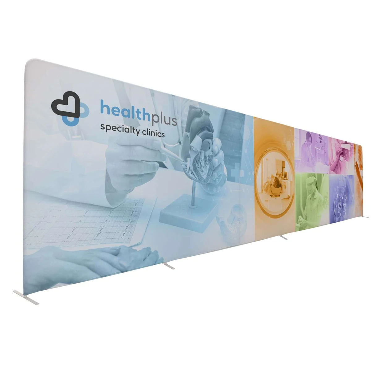 30' EuroFit™ Straight Wall Kit (Recycled Polyester Knit) 1