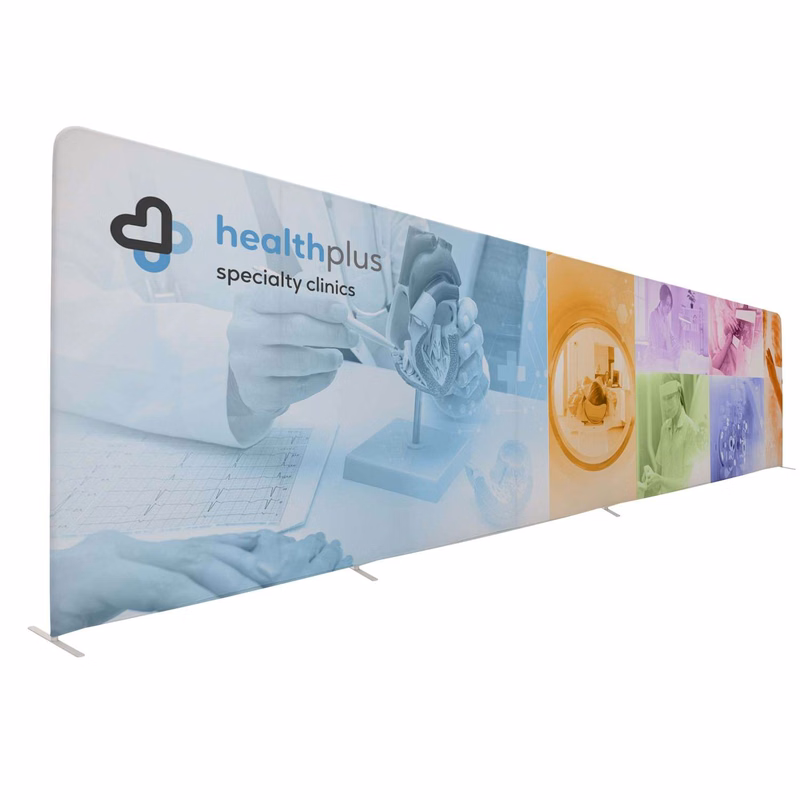 30' EuroFit™ Straight Wall Kit (Recycled Polyester Knit)