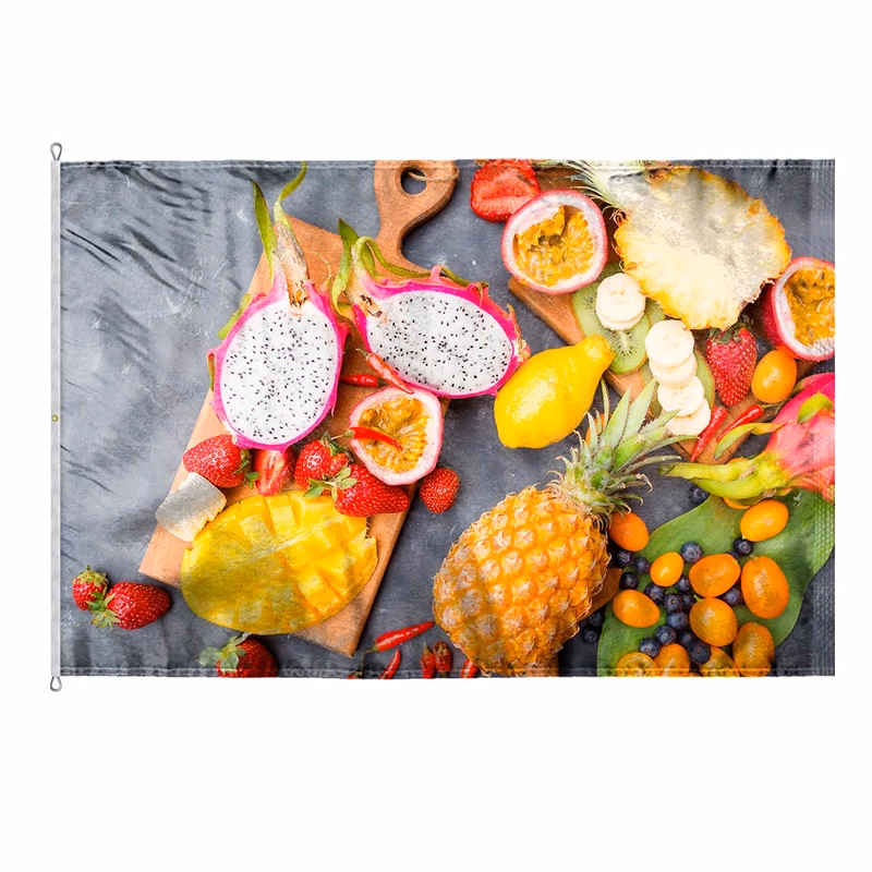 Custom Digitally Printed Flags - 12' x 18' E-Poly
