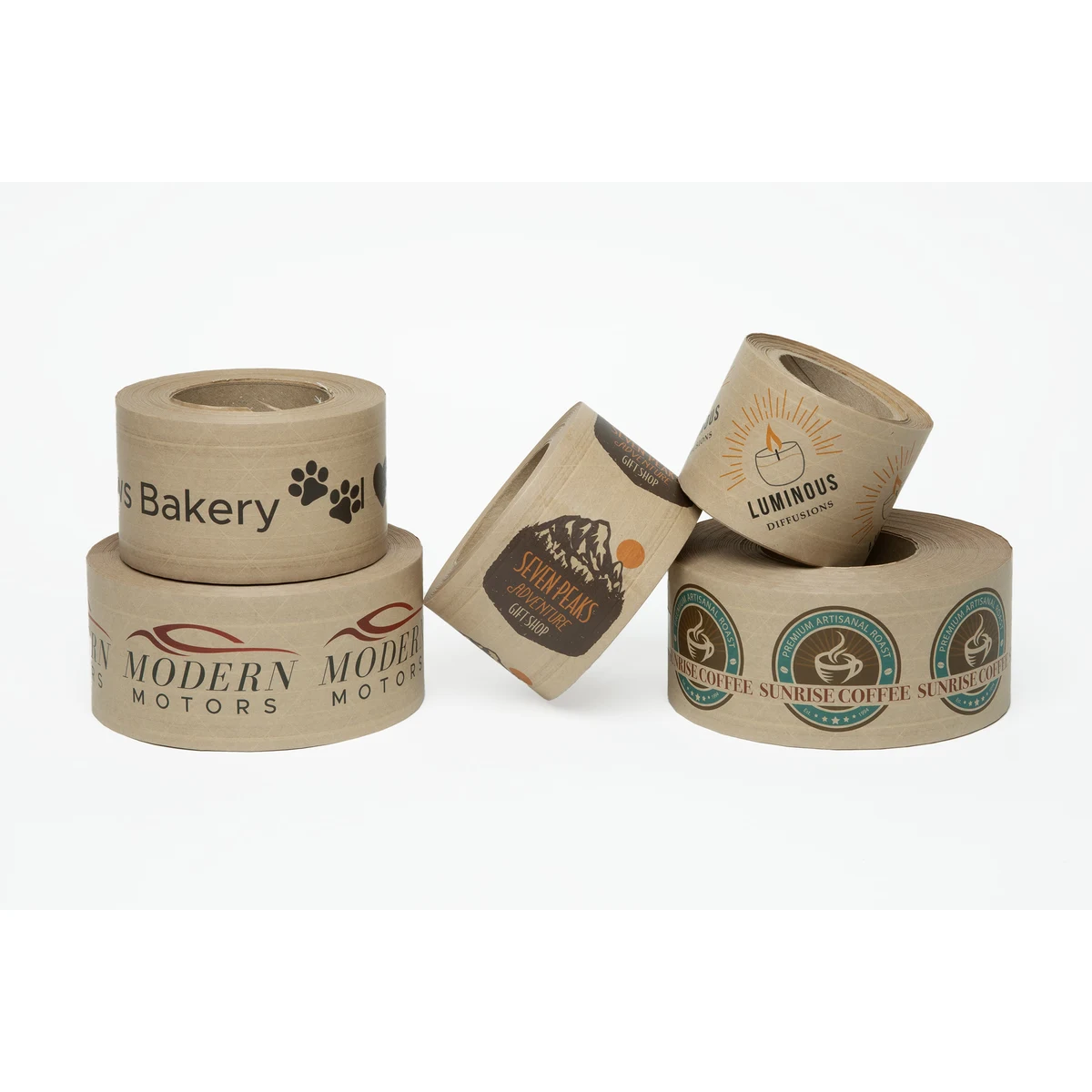 Full Color Natural Packing Tape 1