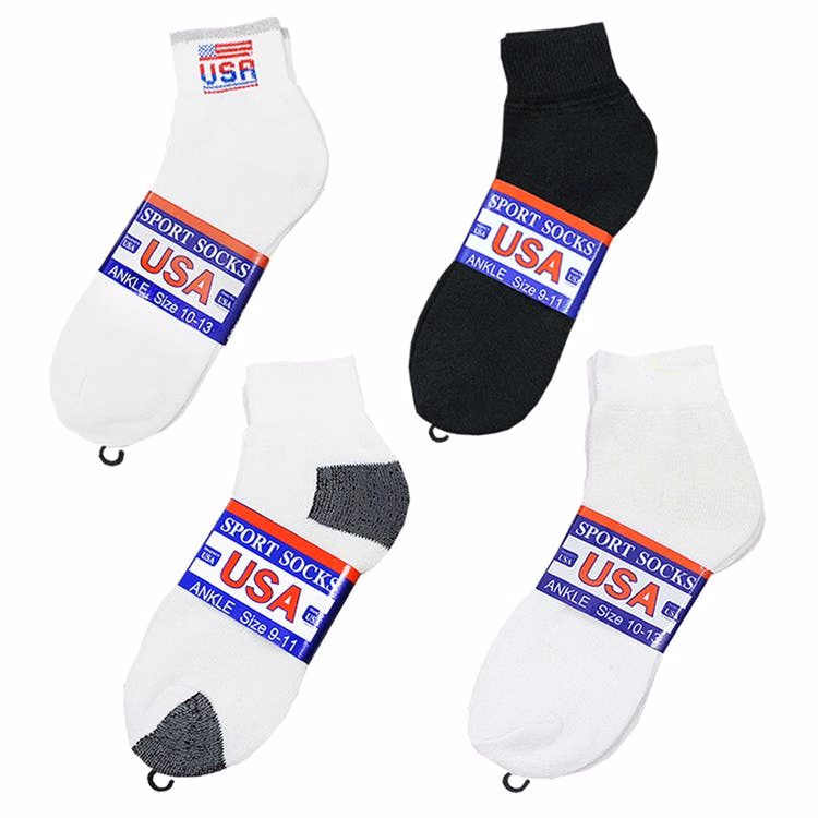 Men's Irregular Ankle Socks Assorted XL 3pk