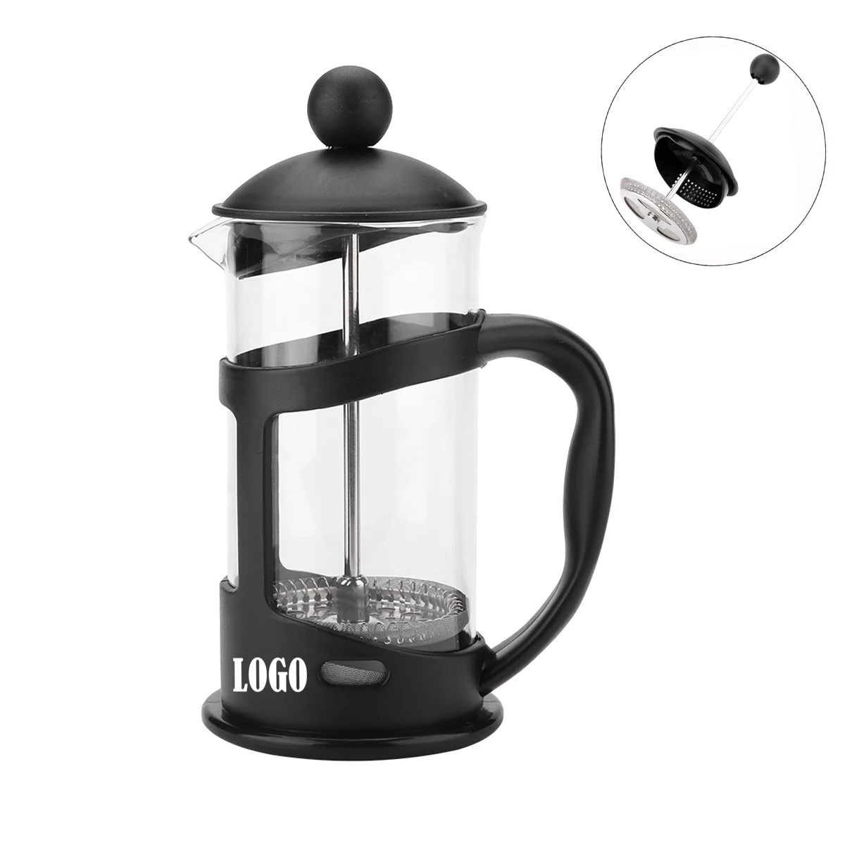 French Press Coffee Maker 600ml 1