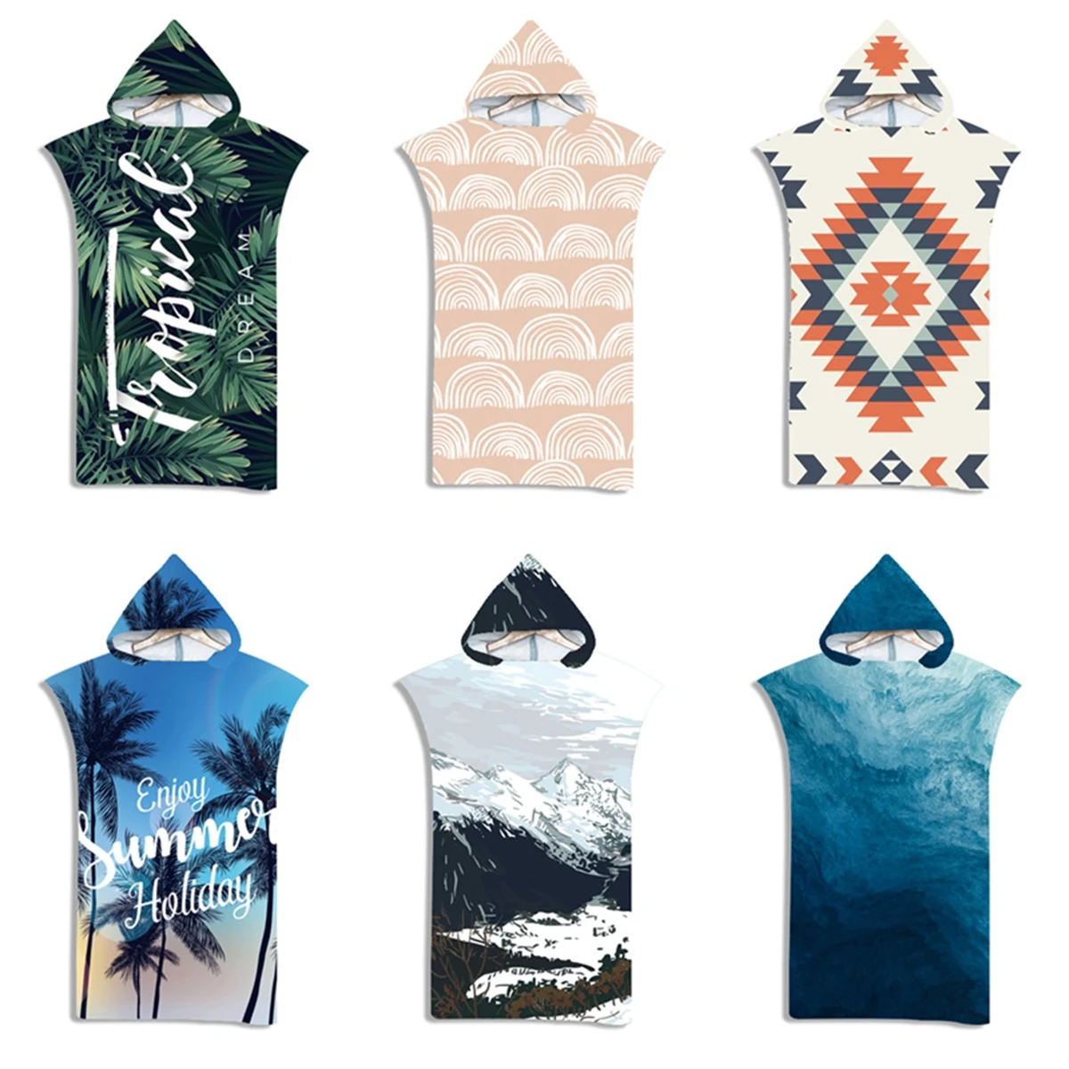 Beach Hooded Towel 1