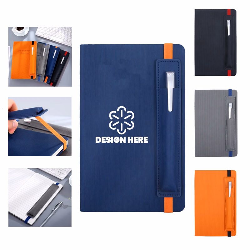 PU Notebook Journal With Pen
