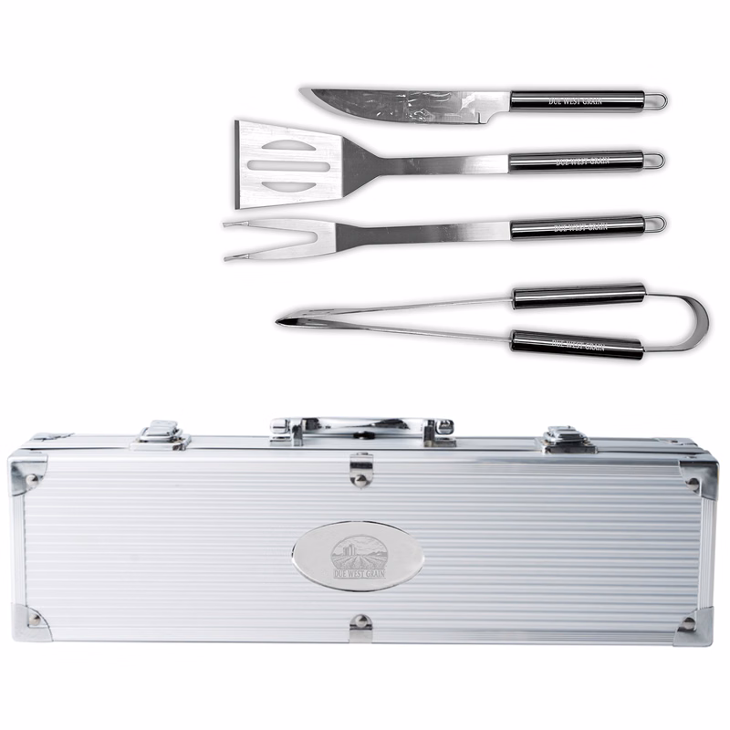 4 Pieces BBQ Tool Set