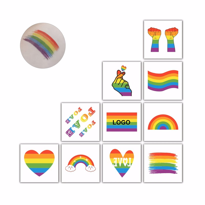 Rainbow Tattoos (direct import)