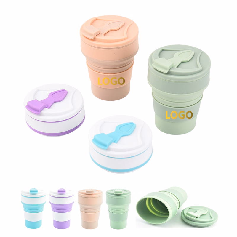 12 oz.Collapsible Silicone Coffee Cup