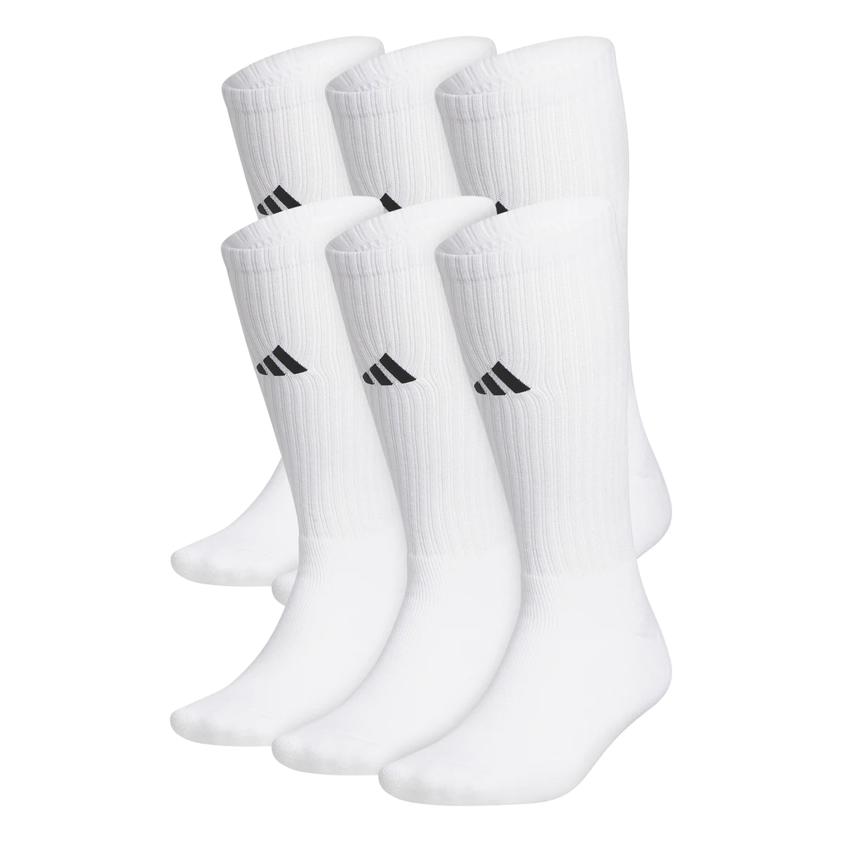 Adidas Team 6-Pack 2.0 Crew Sock 1
