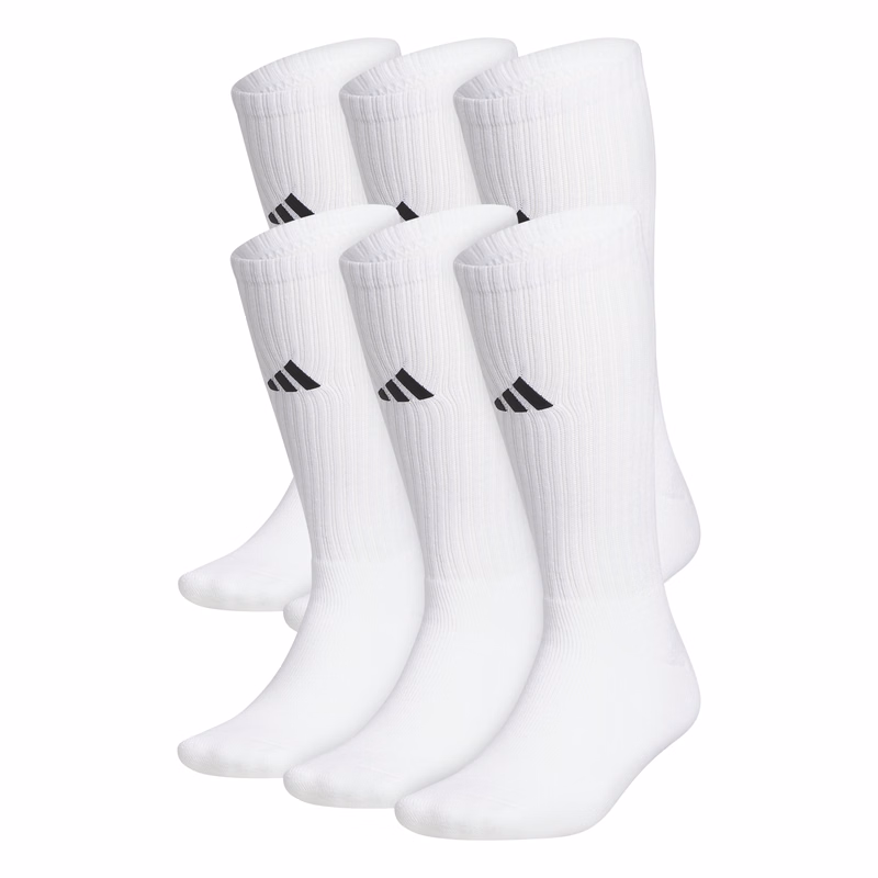 Adidas Team 6-Pack 2.0 Crew Sock