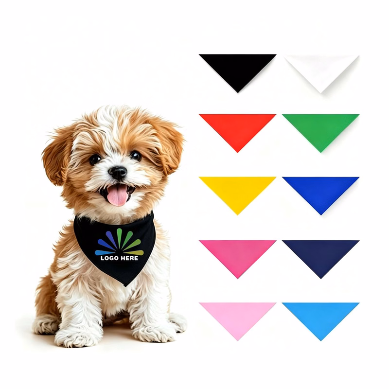Solid Color Pet Drool Towel