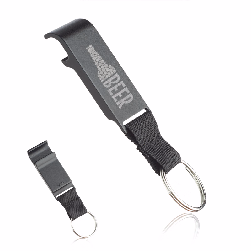 Aluminum Metal Keychain Bottle Opener