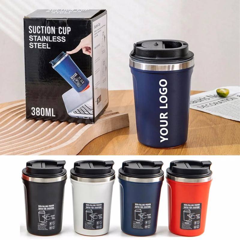 12oz Coffee Tumbler Suction Cup