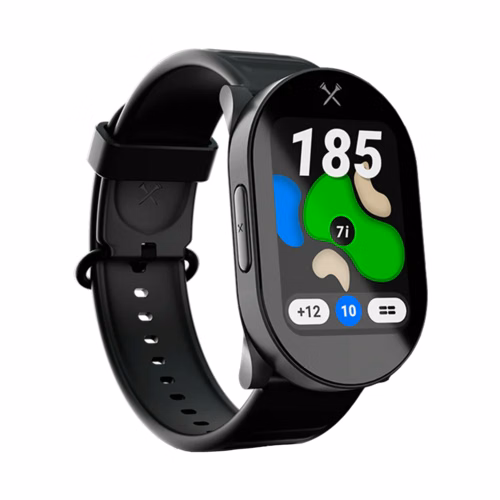 Blue Tees Golf Playmaker+ GPS Watch - Black