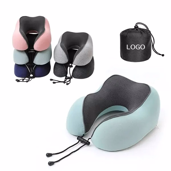 Travel Office U-Shaped Pillow with Neck Support Cushion