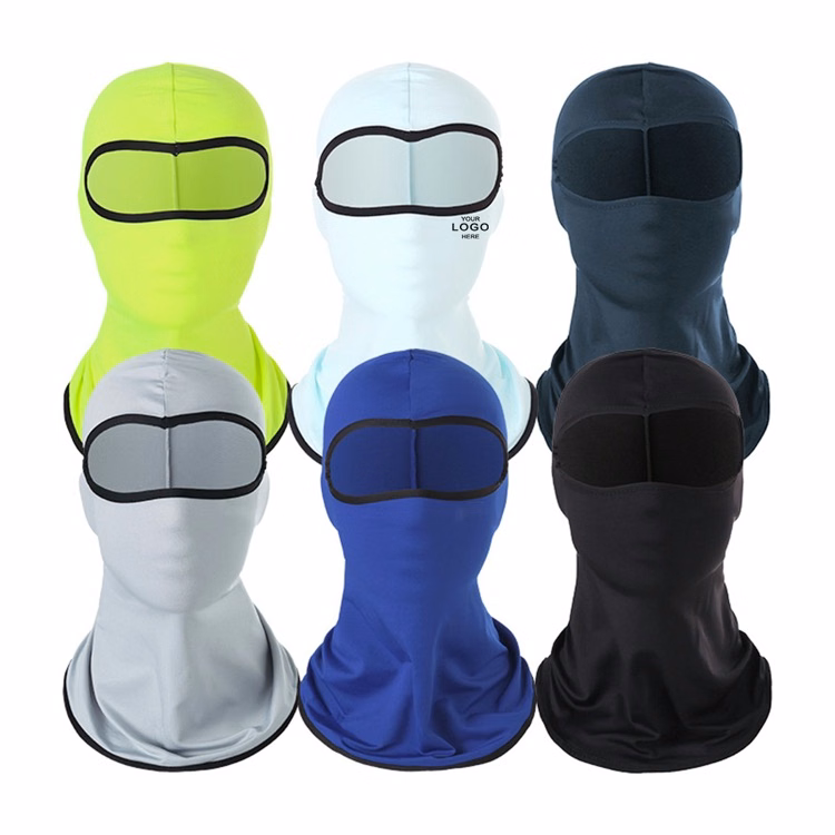 Outdoor ice silk sports headgear