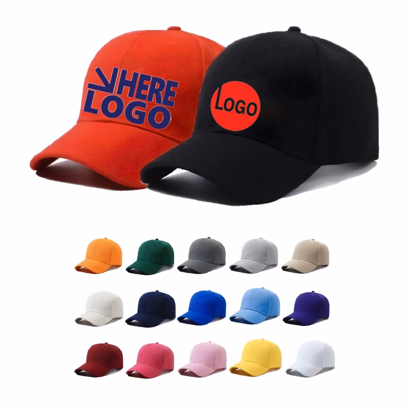 Custom Washed Cotton Blank Baseball Cap