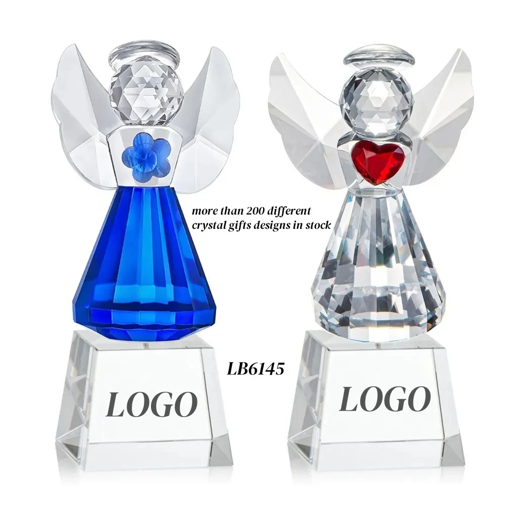 Crystal Angel Figurines Gifts for Home Decor Sign Display 1