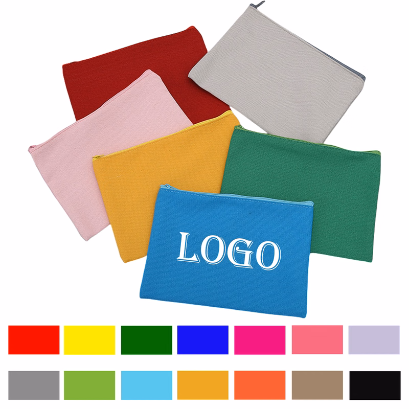 Colorful Canvas Pencil Case MOQ50