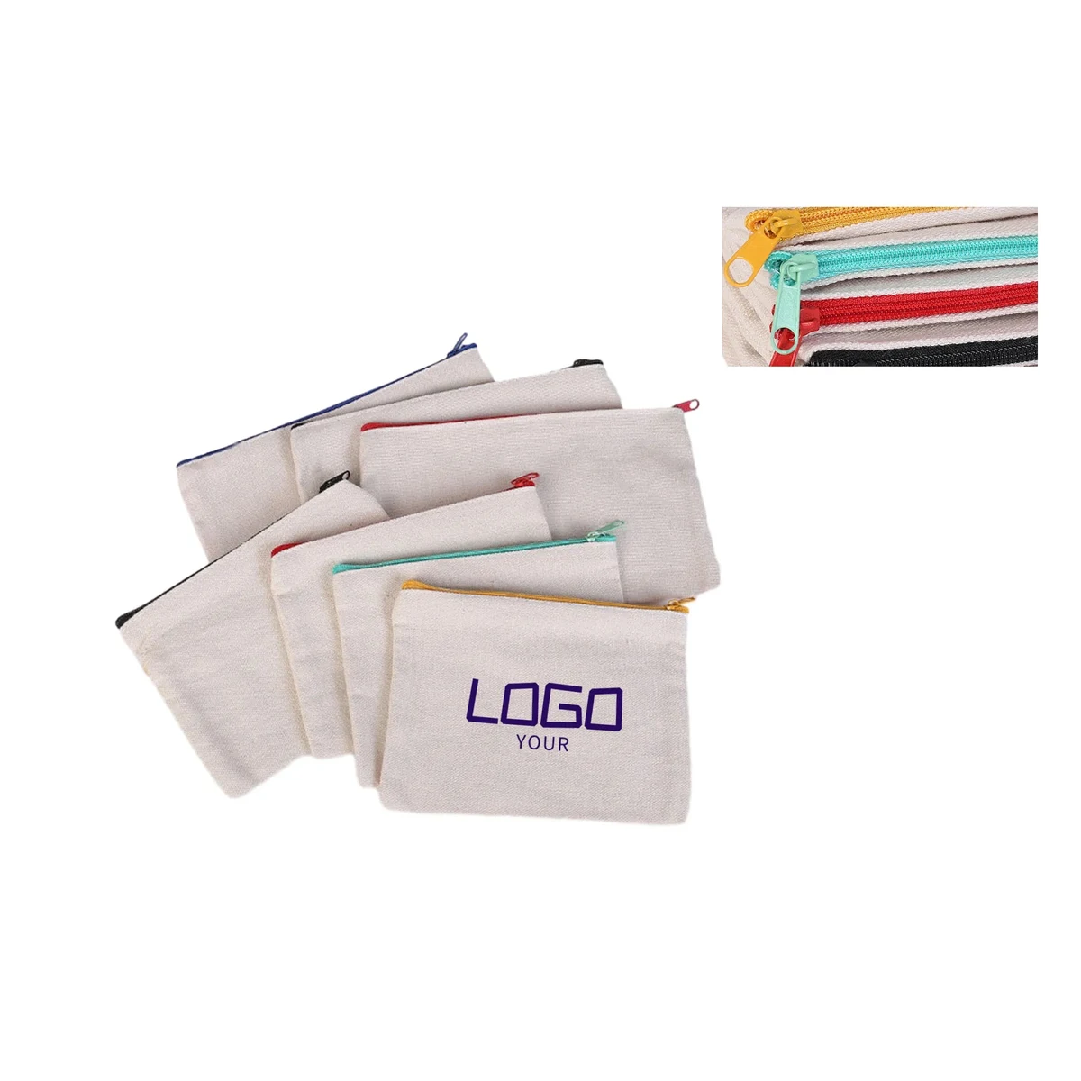 DIY Zippered Canvas Pencil Case 1