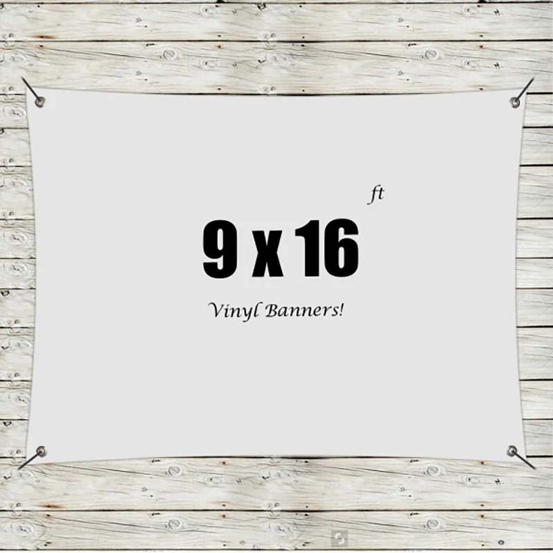 Custom 9' x 16' Vinyl Banners 1