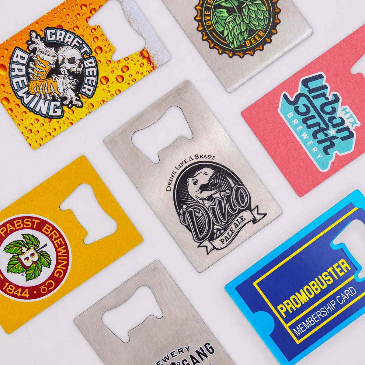 Stainless Steel Bottle Opener Card 1