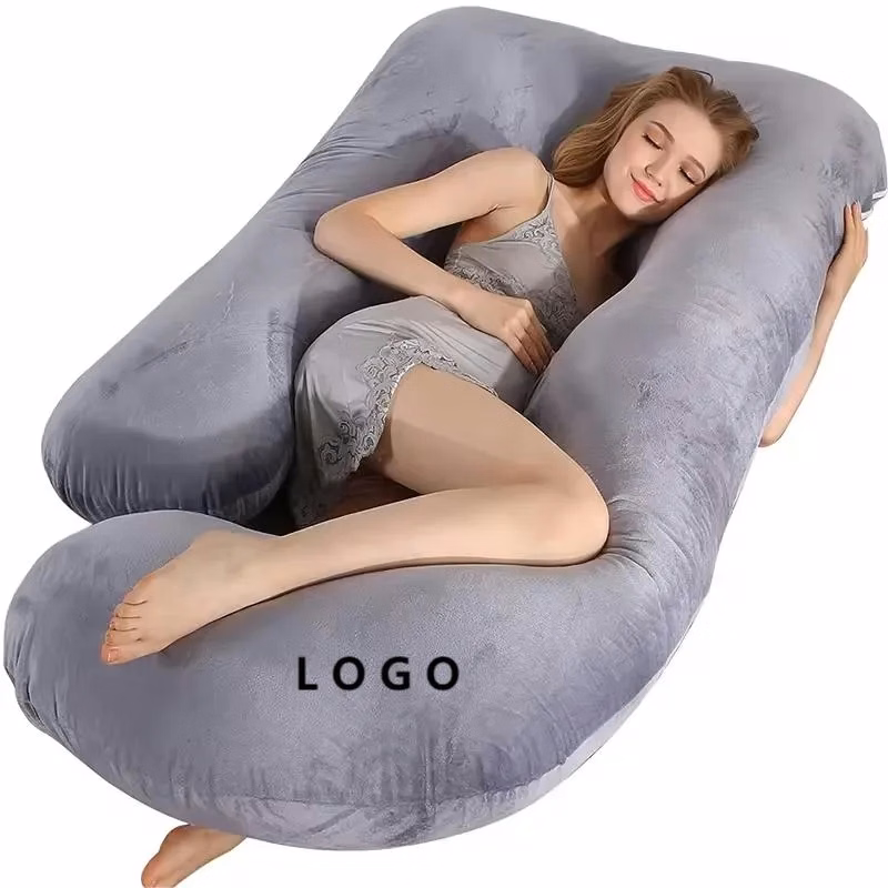 High Density U Shaped Full Body Maternity Pregnancy Pillow