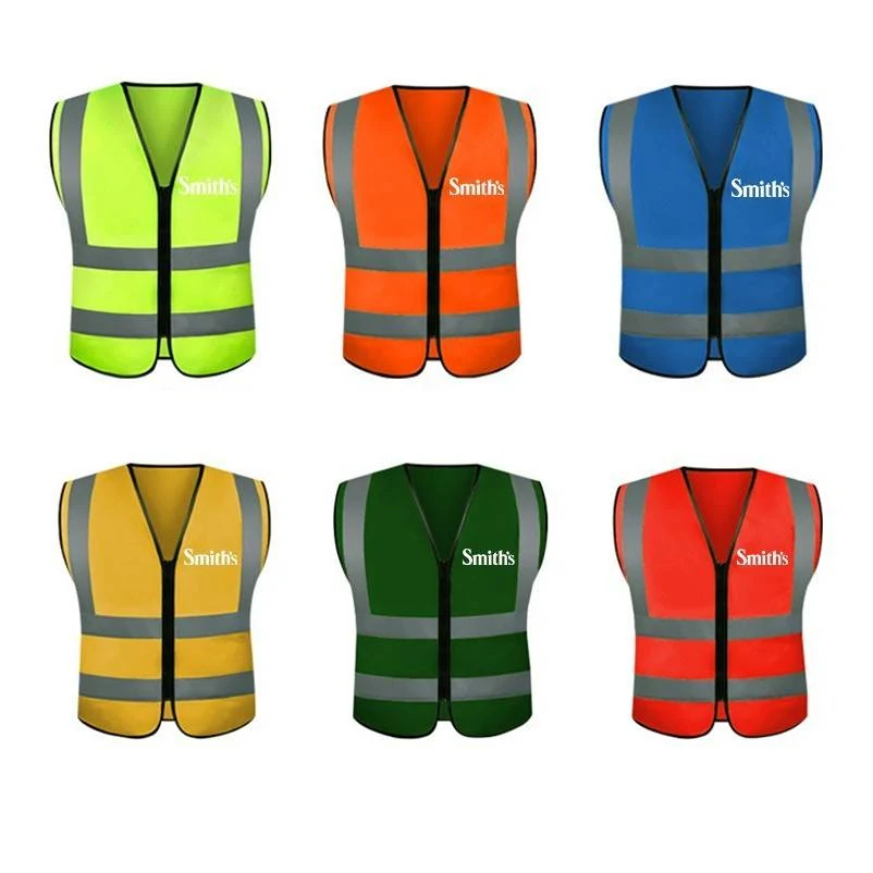 Solid Reflective Safety Vest 1