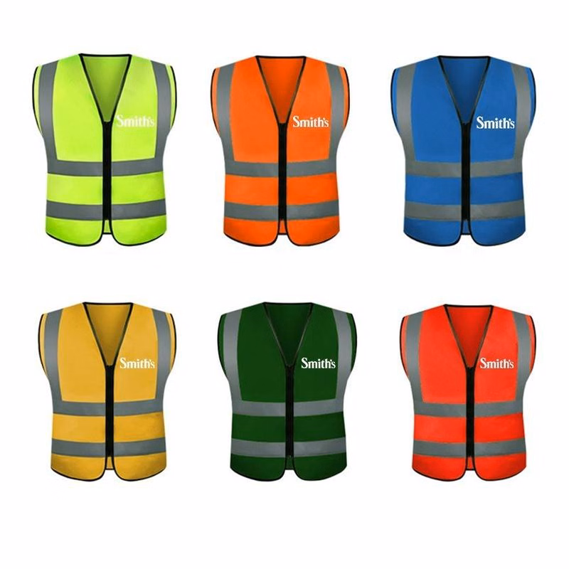 Solid Reflective Safety Vest