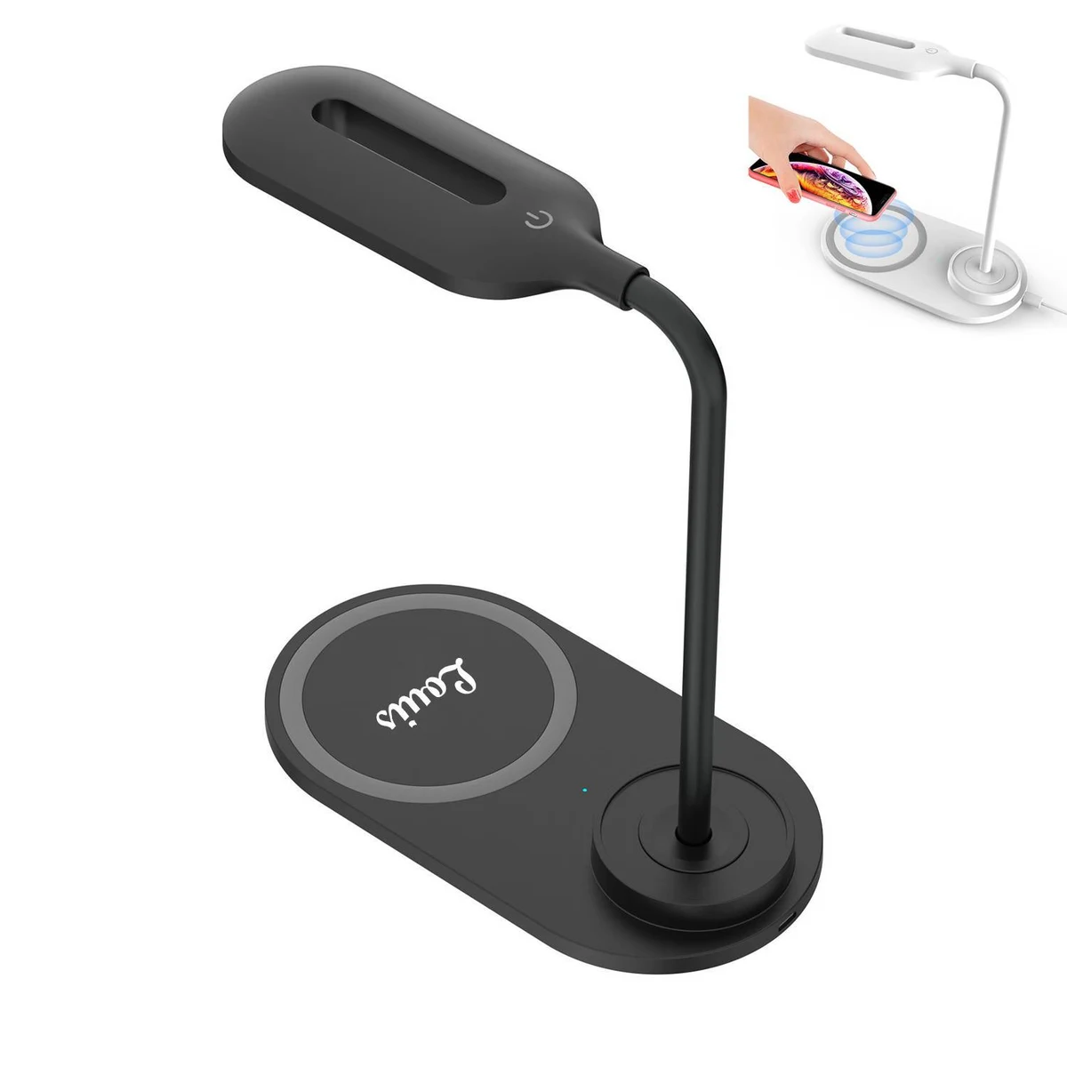 Adjustable Desk lamp W/ Wireless Charger 1