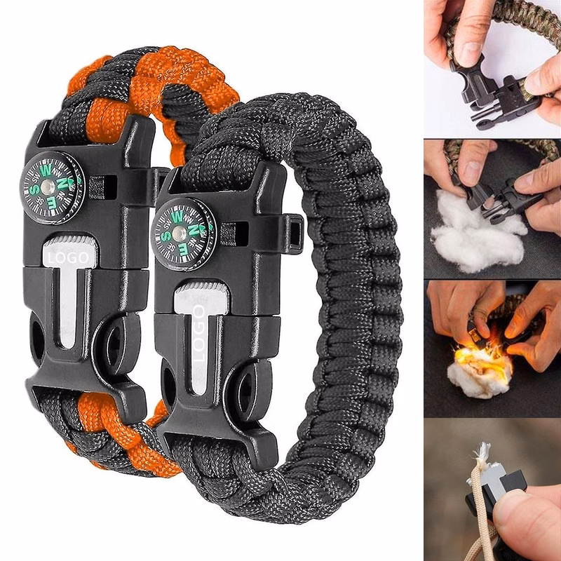 5 in 1 Multifunctional Emergency Survival Paracord Bracelet