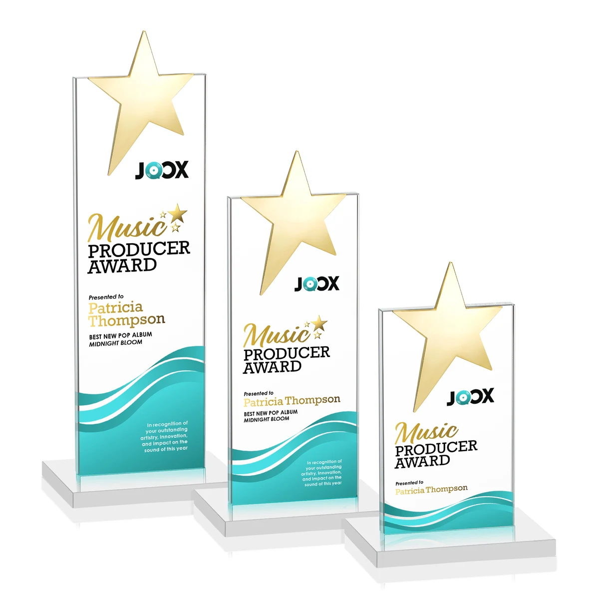 Bryanston Gold Star VividPrint™ Award - White 1