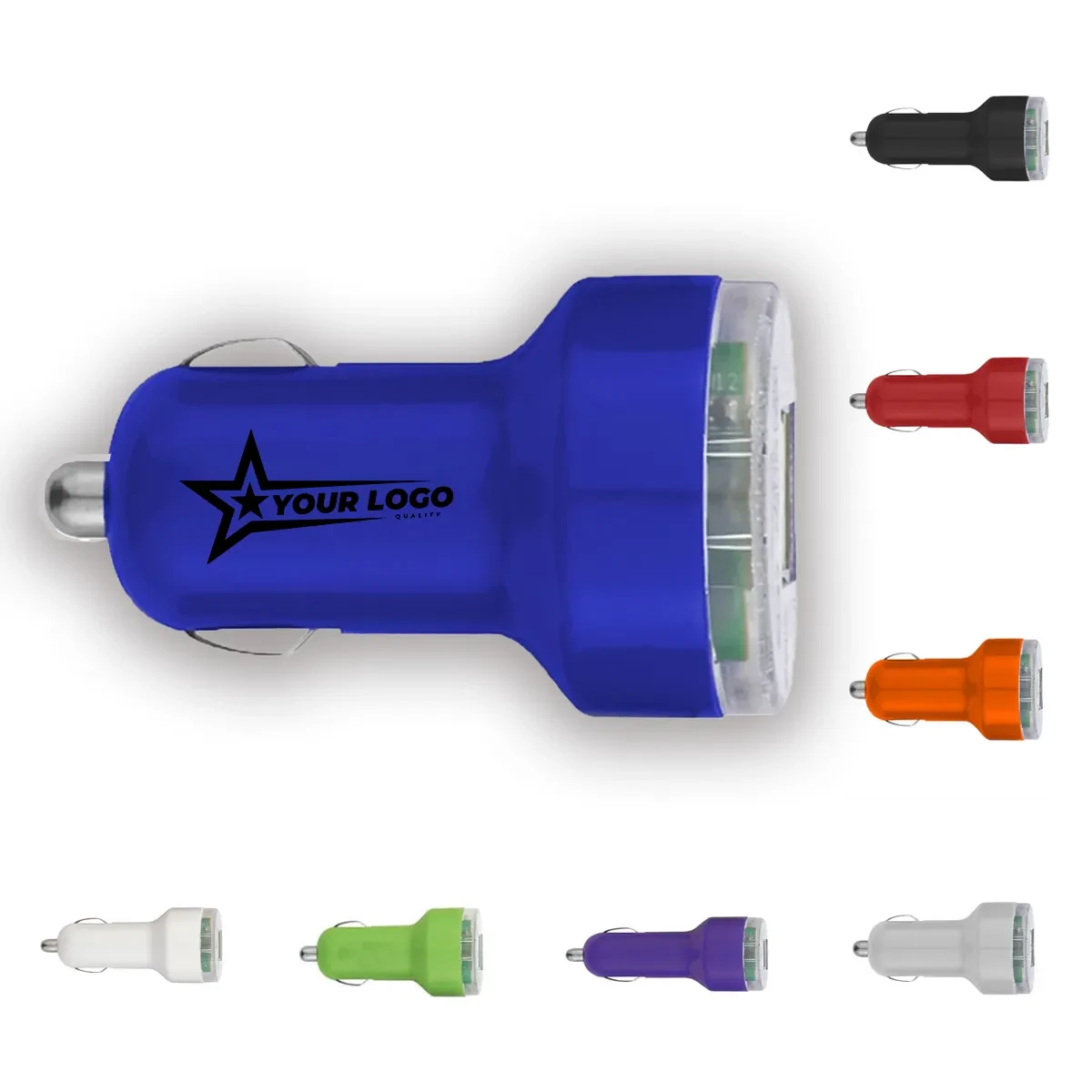 Mini Dual Ports Wide Compatibility Quick Charge Car Charger 1