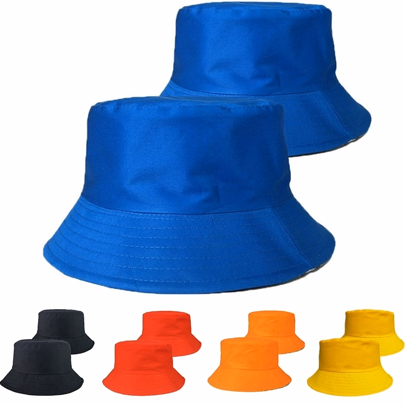 Cotton Fishing Summer Travel Bucket Cap Hat