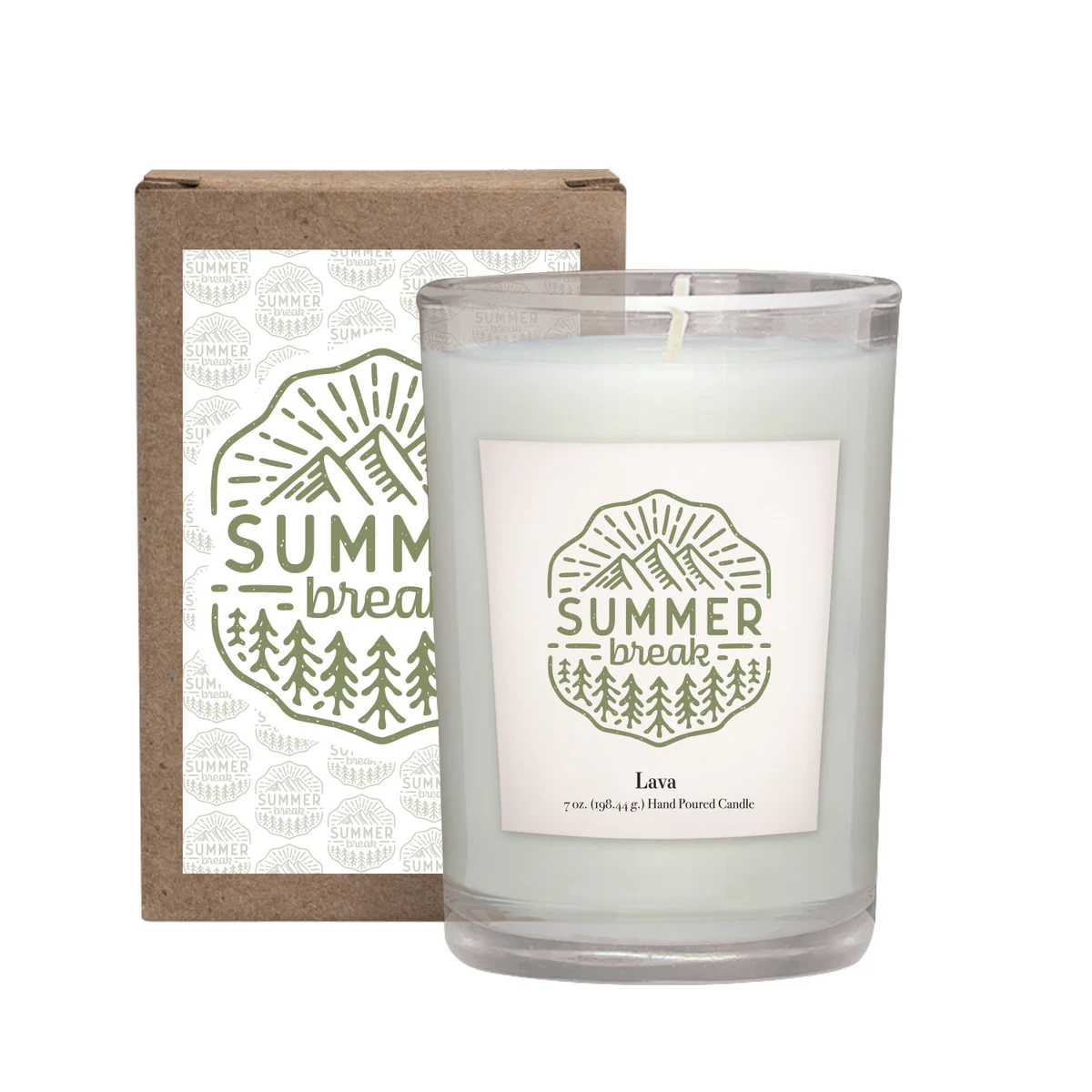8 oz. Avalon Scented Tumbler Candle in a Custom Gift Box 1