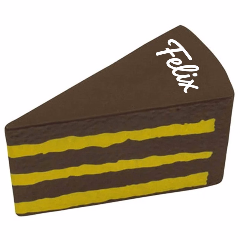 PU Foam Cake Slice Stress Reliever