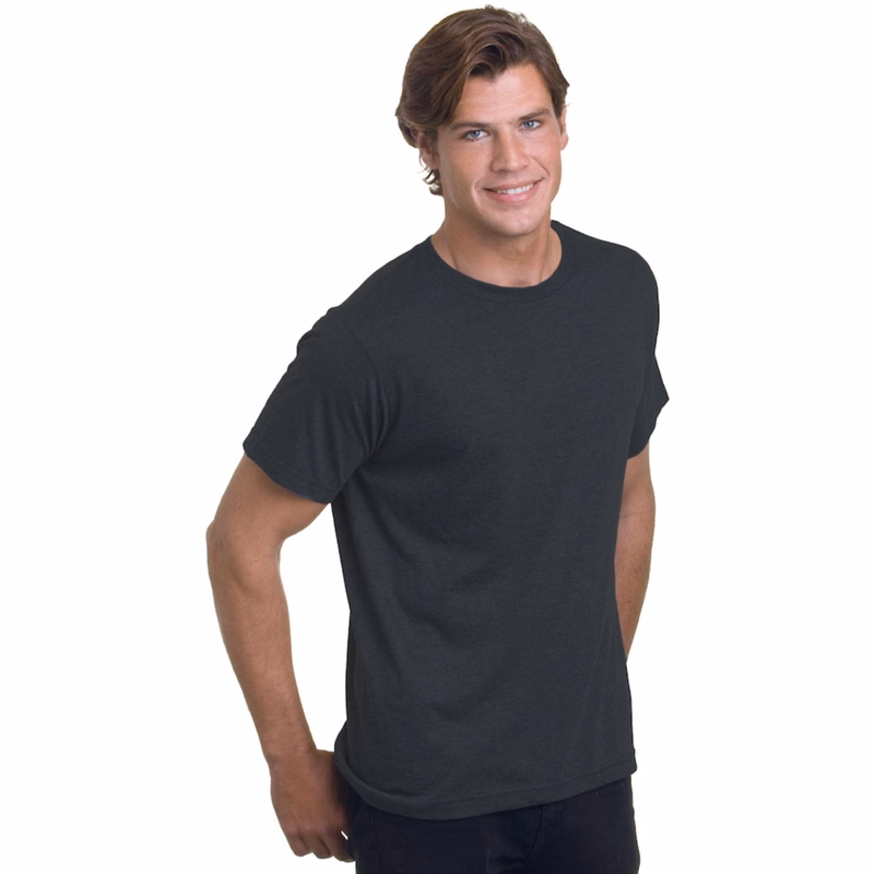 Super Soft USA-Made Fine Jersey Crew T-Shirt