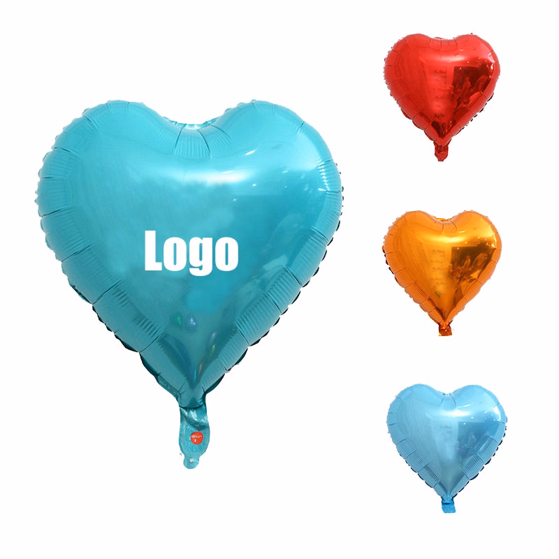 18" Foil Balloon-Heart Shaped