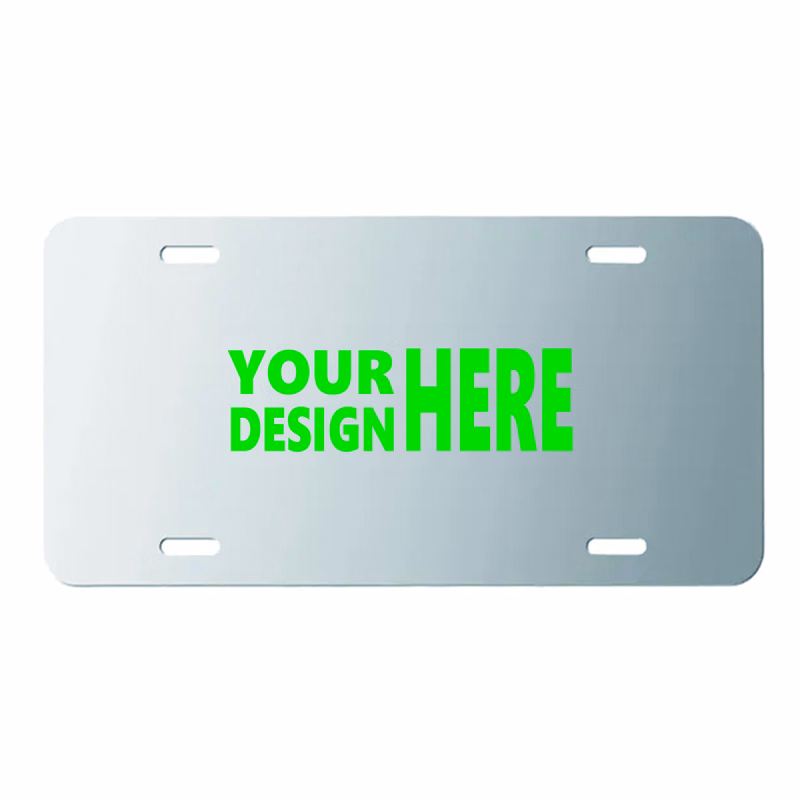 DIY Custom Metal Car Tag Full Color