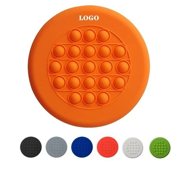 Push Pop it Silicone Dog Flying Disc for Small Medium Puppy Dogs 1