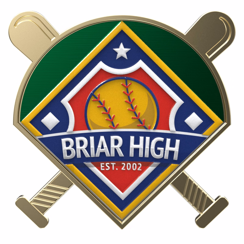 Express Baseball Field Trading Lapel Pin (2")