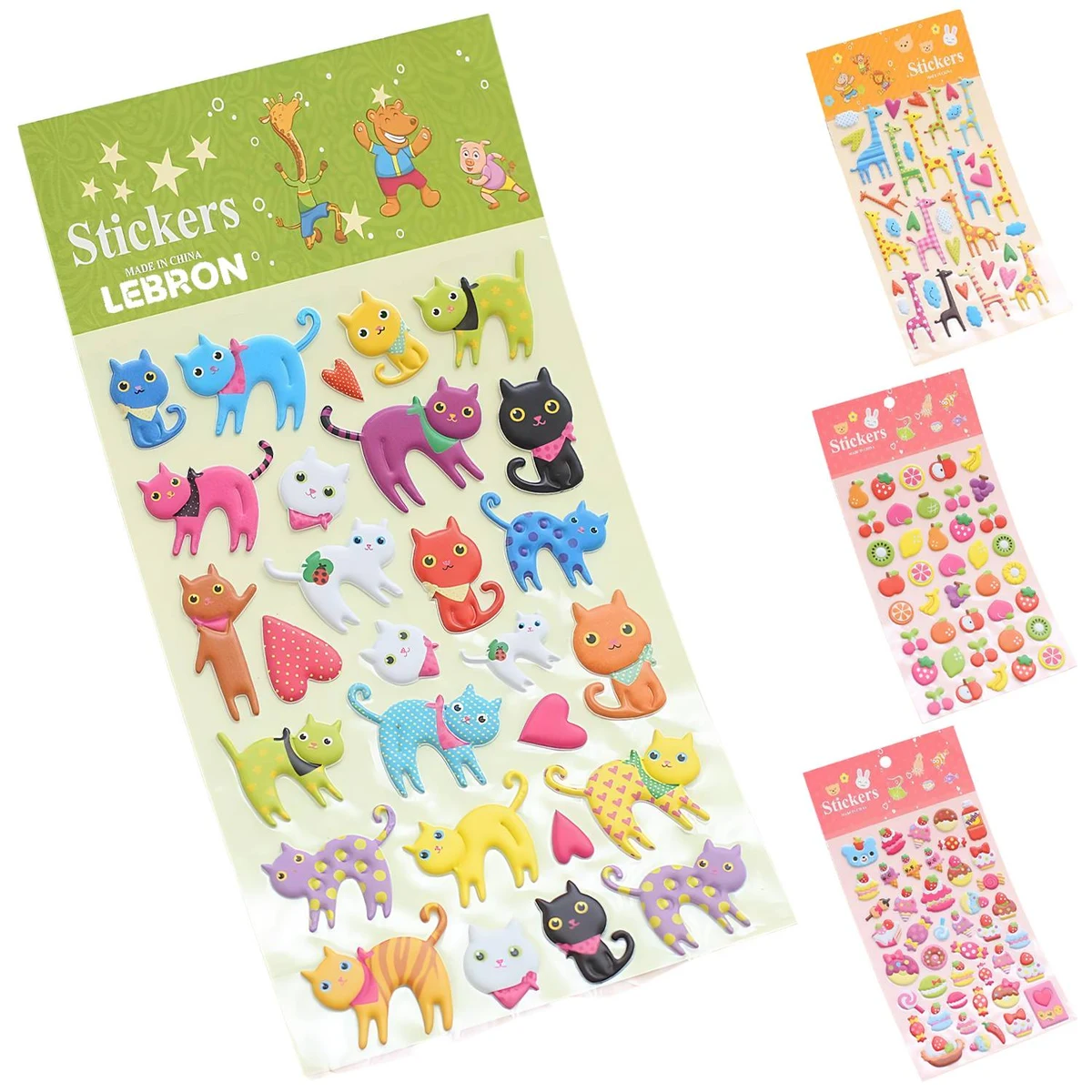 Kid's 3D Puffy Sticker 1