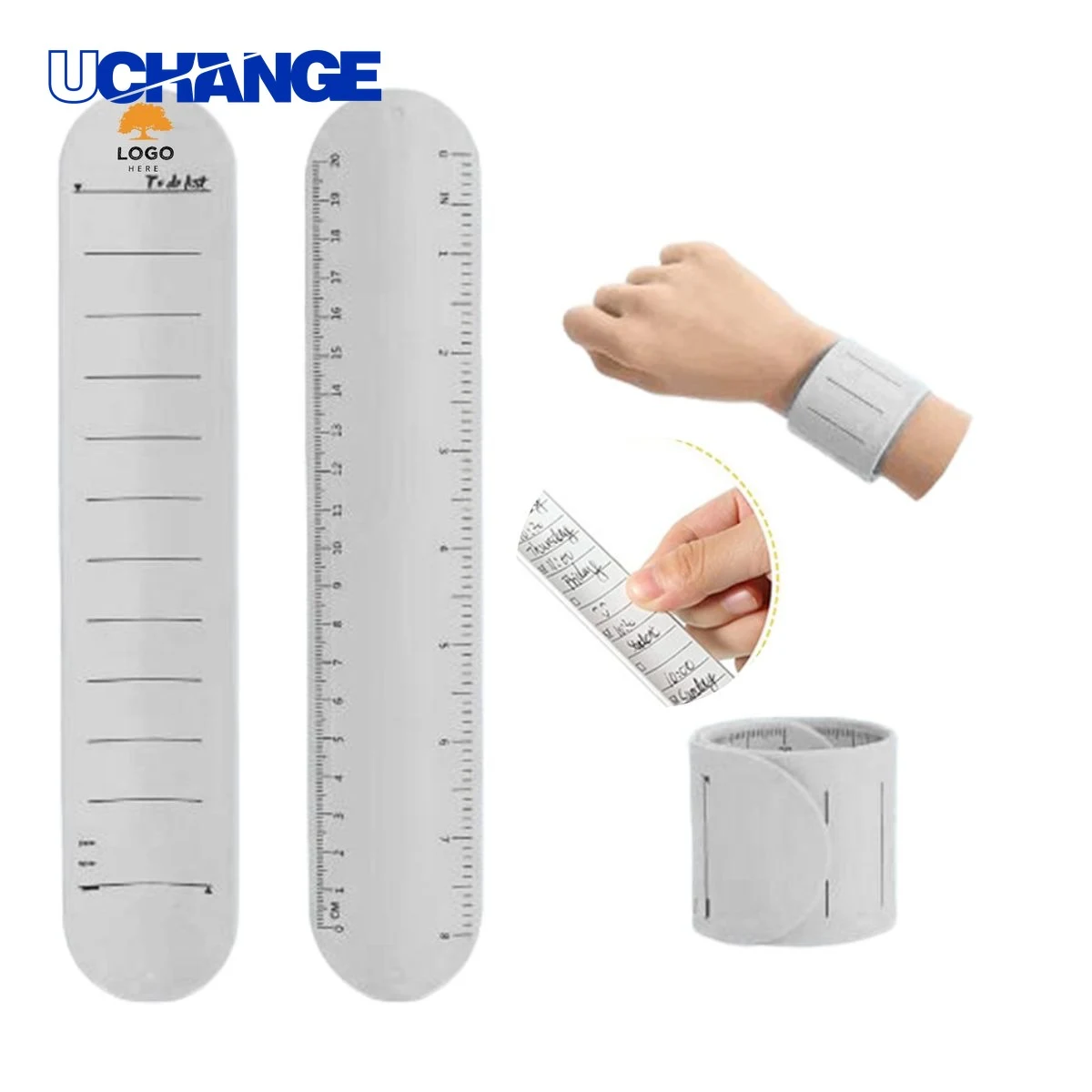 Writable Erasable Silicone Reminder Wristband 1