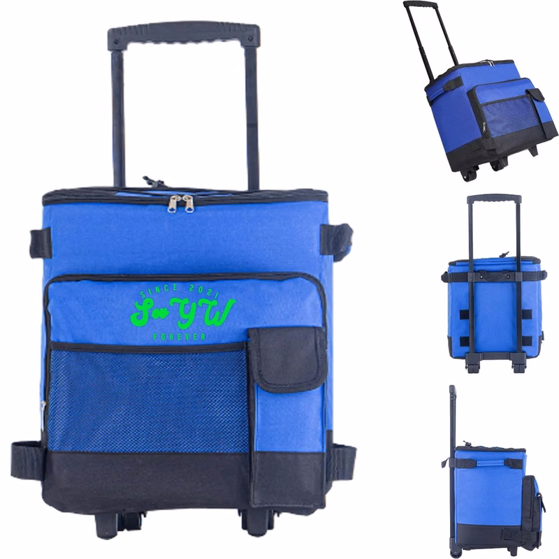 Leak-Proof Wheeled Collapsible Cooler With Handle