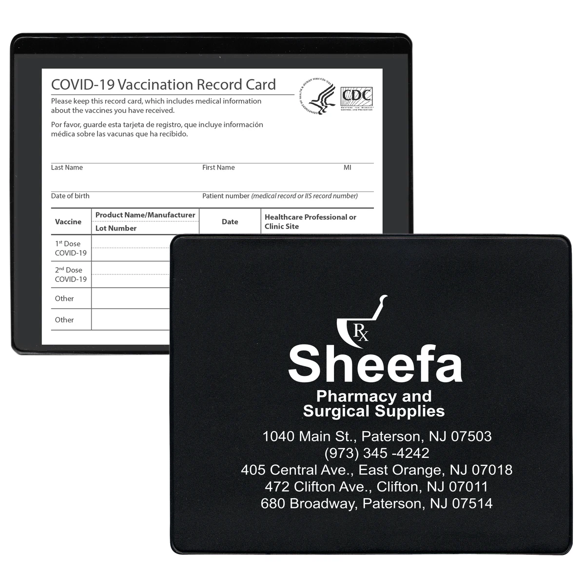 COVID-19 Vaccination Card Holder 1