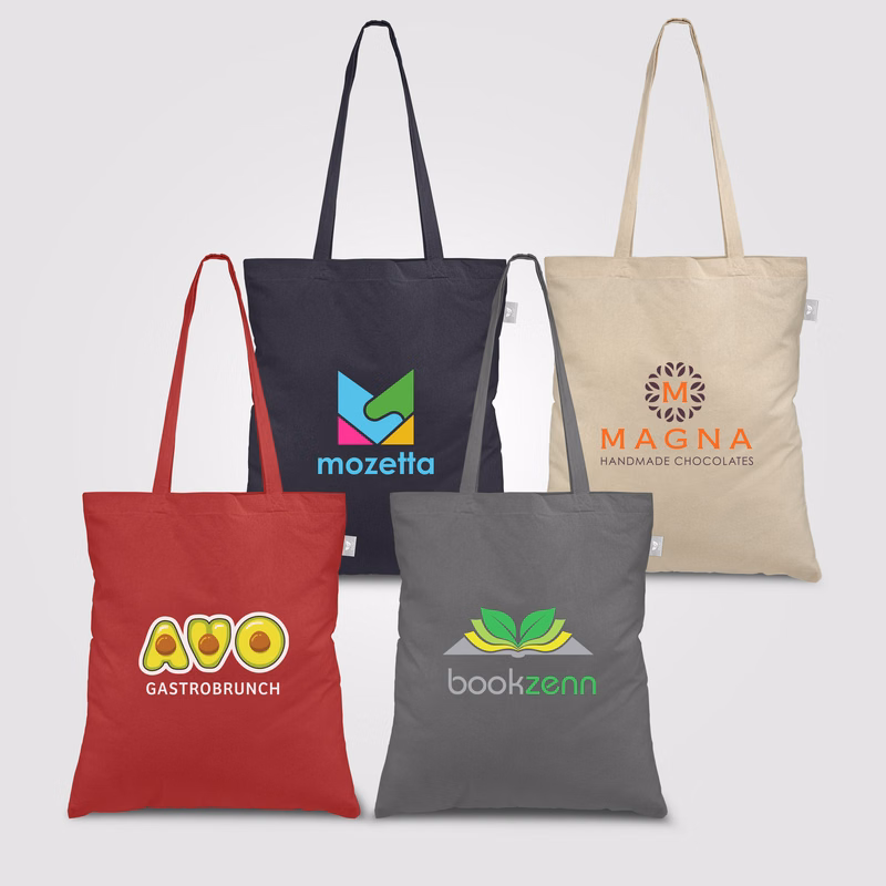 Geo - 5 oz. Recycled Cotton Tote Bag